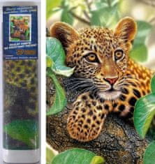 Norimpex Diamantna slika Leopard 30x40cm