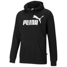 Puma Športni pulover črna 176 - 181 cm/M Essential Big Logo Hoody