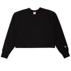 Champion Športni pulover črna 168 - 172 cm/M Cropped Reverse Weave