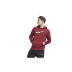 Reebok Športni pulover bordo rdeča 170 - 175 cm/S Identity