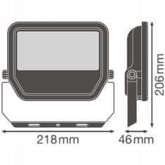 LEDVANCE Reflektor LED svetilka 50W 6000lm 4000K Nevtralno bela IP65 Črna