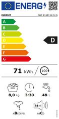 Indesit EWC 81483 W EU N pralni stroj