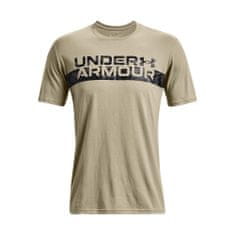 Under Armour Majice bež S Camo Chest Stripe SS