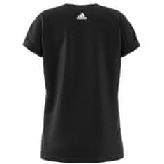 Adidas Majice obutev za trening črna XS Ess Linear Tee