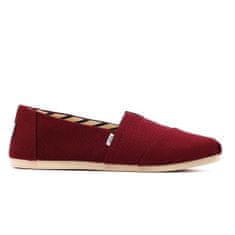 Toms Čevlji bordo rdeča 37.5 EU Alpargata