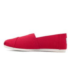 Toms Espadrilje rdeča 42.5 EU Alpargata Canvas