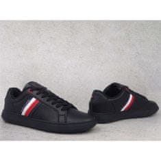 Tommy Hilfiger Čevlji črna 45 EU Essential Cupsole