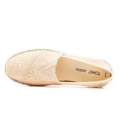 Toms Espadrilje krem 36 EU Alpargata