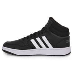 Adidas Čevlji črna 39 1/3 EU Hoops 3 Mid