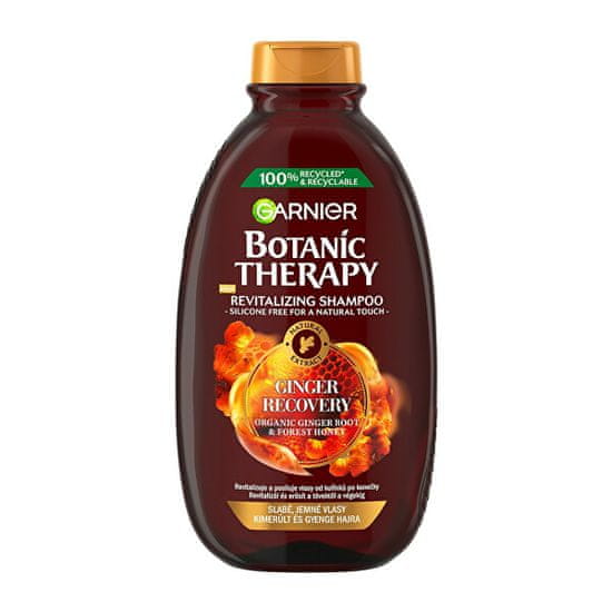 Garnier Revitalizacijski šampon z ingverjem in medom za dolgočasne in fine lase Botanic Therapy (Revitalizin