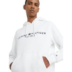 Tommy Hilfiger Športni pulover bela 179 - 183 cm/L TOMMY LOGO HOODY