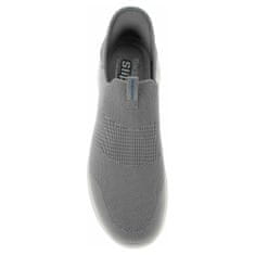 Skechers Čevlji siva 43 EU Slipins Ultra Flex 3.0 Smooth Step Gray