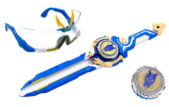 Infinity Nado Battle Goggle Pack, lansirnik, vrtavka in očala (43063)