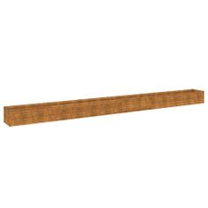 Vidaxl Vrtna visoka greda 580x50x36 cm corten jeklo