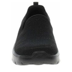 Skechers Čevlji črna 40 EU Go Walk Flexflashing Stars Black