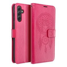 OEM MEZZO Kovček za knjigo za SAMSUNG A14 4G / A14 5G dreamcatcher magenta