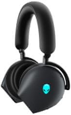 DELL AW920H/ Alienware Tri-Mode Wireless Gaming Headset/ brezžične slušalke z mikrofonom/ črne