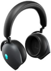 DELL AW920H/ Alienware Tri-Mode Wireless Gaming Headset/ brezžične slušalke z mikrofonom/ črne