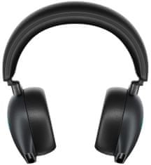 DELL AW920H/ Alienware Tri-Mode Wireless Gaming Headset/ brezžične slušalke z mikrofonom/ črne