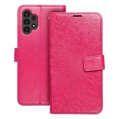 OEM MEZZO Kovček za knjigo za SAMSUNG A13 4G mandala magenta