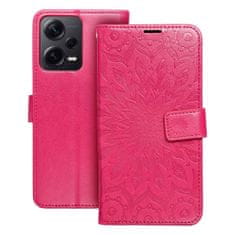 OEM MEZZO Knjižni ovitek za XIAOMI Redmi Note 12 5G mandala magenta