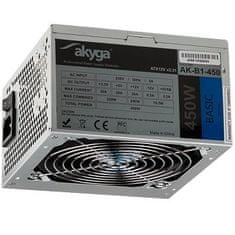 Akyga ATX napajalnik 450W Osnovni ventilator 120mm P4 3xSATA