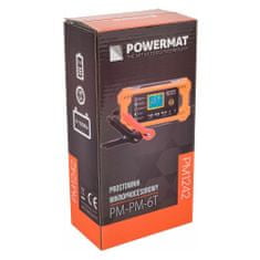 Powermat 6-12V elektronski LCD polnilec za akumulatorje in vzdrževanje 100A