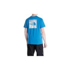 The North Face Majice modra XXL M S/S REDBOX CEL TEE