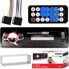 Dexxer 1DIN 12V LCD avtoradio USB Bluetooth AUX + daljinec