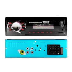 Dexxer 1DIN 12V LCD avtoradio USB Bluetooth AUX + daljinec