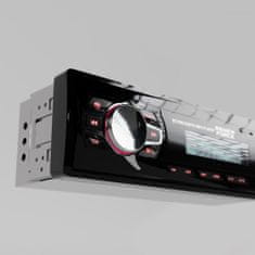 Dexxer 1DIN 12V LCD avtoradio USB Bluetooth AUX + daljinec