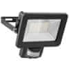 Outdoor Floodlight LED reflektor s senzorjem, 30 W, 2550 lm, črna