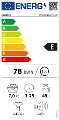 Indesit BTW B7220P EU/N pralni stroj