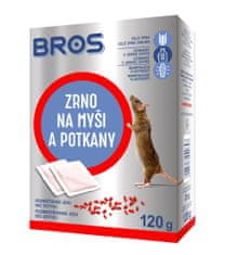 BROS strup za glodavce 6x20g žito BROS