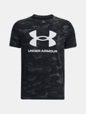 Under Armour Majica UA SPORSTYLE LOGO AOP SS-BLK XS