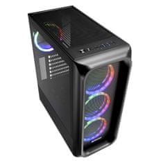 PCplus Storm namizni računalnik, i7-12700F, 16GB, 1TB, RTX4070, W11H (144987)