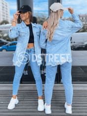 Dstreet Ženska denim jakna Mary Ann modra S/M