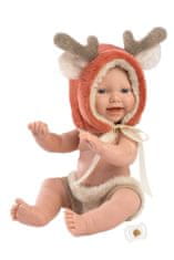 Llorens 63202 NEW BORN BOY - realistična dojenčkova lutka z vinilnim telesom - 31 cm