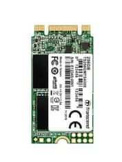 Transcend MTS430S 256GB M.2 SSD, 2242 SATA III 6Gb/s (3D TLC), 530MB/s R, 400MB/s W