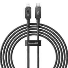 slomart Kabel USB c - lightning baseus nezlomljiv 20w 480mb/s 2m - črn