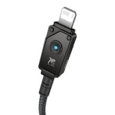 slomart Kabel USB - lightning baseus neprebojni 2.4a 480mb/s 2m - črn