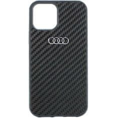 slomart audi trdi ovitek iz ogljikovih vlaken za iphone 11 / xr 6,1" črn/črn au-tpupcip11-r8/d2-bk