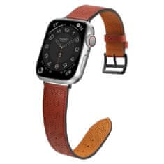 slomart trak usnjen trak apple watch ultra, se, 8, 7, 6, 5, 4, 3, 2, 1 (49, 45, 44, 42 mm) trak za zapestnico rdeča