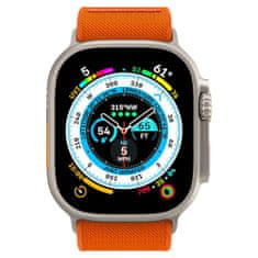 slomart spigen fit lite ultra apple watch 4 / 5 / 6 / 7 / 8 / se / ultra (42 / 44 / 45 / 49 mm) oranžna