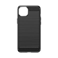 slomart Prilagodljivo ohišje carbon design za iphone 15 plus carbon case - črno