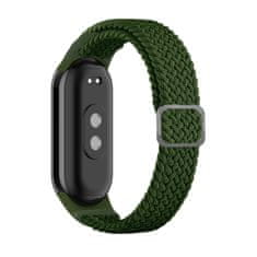 slomart trak iz pletene tkanine xiaomi mi band 8 zapestnica - zelena