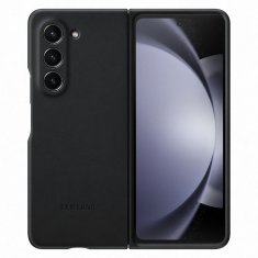 slomart Eko usnje za samsung galaxy z fold 5 - črno