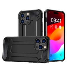 slomart oklepni etui za iphone 15 pro max hybrid armor - črn