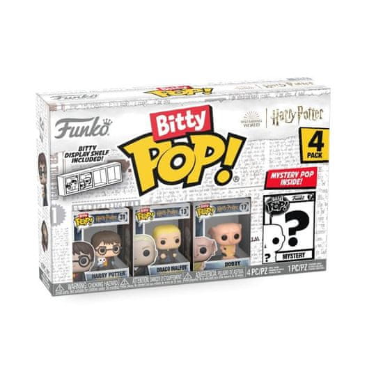 Funko Bitty POP: Harry Potter - Harry v halji s šalom (4pak)