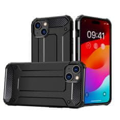 slomart pancerne case do iphone 15 plus hybrid armor - czarne